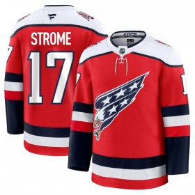 Miesten NHL Washington Capitals Pelipaita 2025-26 Fanatics Premium Dylan Strome Alternate Punainen